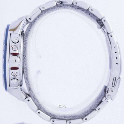 Seiko Prospex Sea World Time Solar Chronograph SSC485 SSC485P1 SSC485P Men's Watch