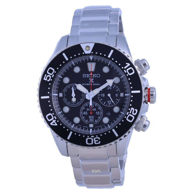 Seiko Prospex Chronograph Solar Divers SSC779 SSC779P1 SSC779P 200M Mens Watch