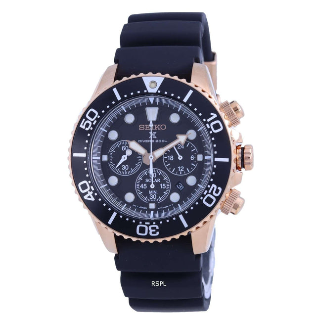 Seiko Prospex Chronograph Solar Divers SSC786 SSC786P1 SSC786P 200M Mens Watch