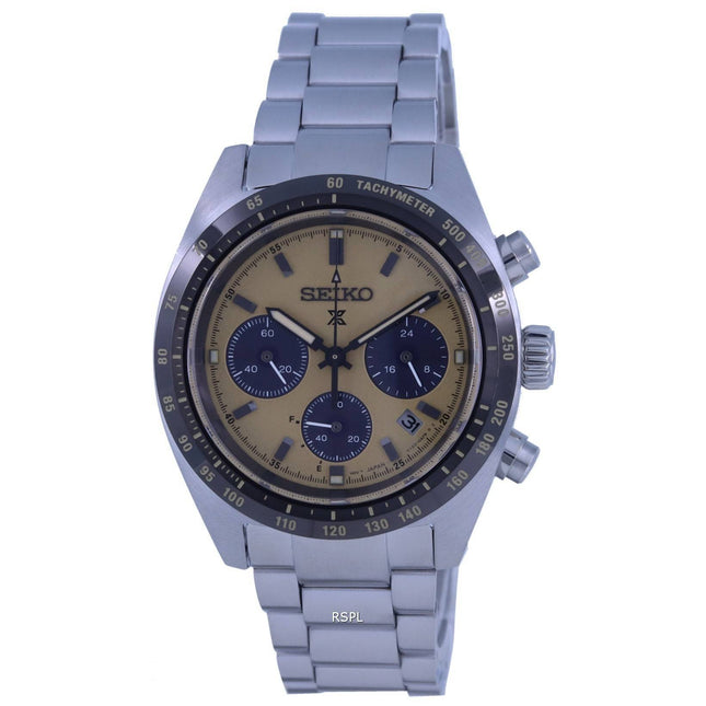 Seiko Prospex Speedtimer Chronograph Solar SSC817 SSC817P1 SSC817P 100M Mens Watch