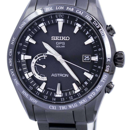 Seiko Astron GPS Solar World Time Japan Made SSE089 SSE089J1 SSE089J Mens Watch