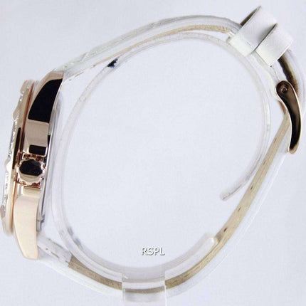 Seiko Quartz Crystals White Dial SUR800P1 SUR800P Women's Watch