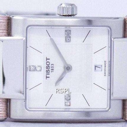 Tissot T-Lady T02 Quartz Diamond Accent T090.310.16.116.00 T0903101611600 Women's Watch