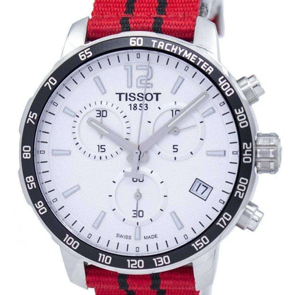 Tissot Quickster NBA Chicago Bulls Chronograph T095.417.17.037.04 T0954171703704 Men's Watch
