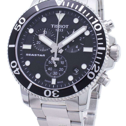 Tissot T-Sport Seastar 1000 T120.417.11.051.00 T1204171105100 Chronograph 300M Men's Watch