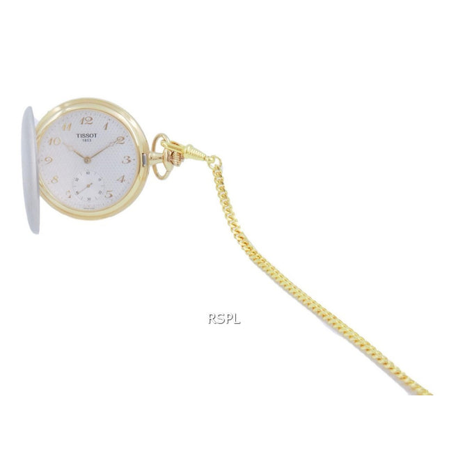 Tissot T-Pocket Savonnettes Quartz T83.9.459.32 T83945932 Pocket Watch