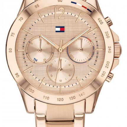 Tommy Hilfiger Haven Rose Gold Tone Stainless Steel Quartz 1782197 Womens Watch