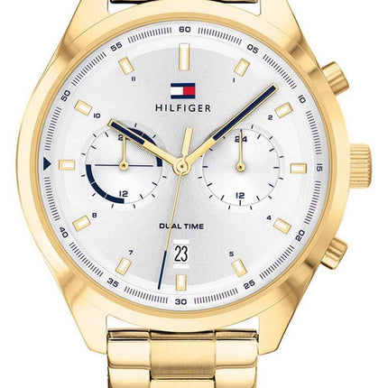 Tommy Hilfiger Bennett Gold Tone Stainless Steel Quartz 1791726 Mens Watch