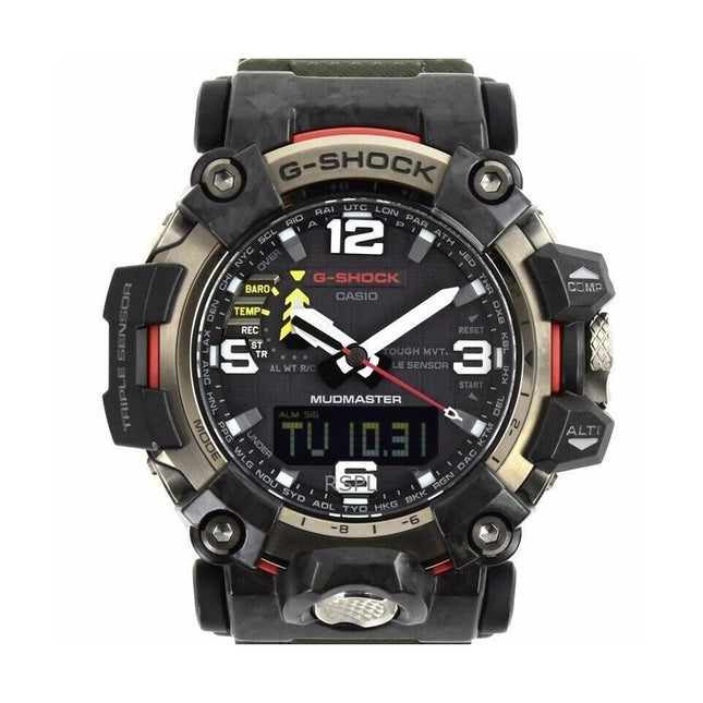 Refurbished Casio G-Shock Mudmaster Analog Digital Solar Powered GWG-2000-1A3 200M Men's Watch