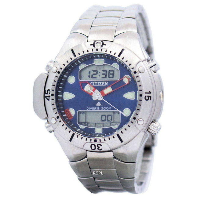 Refurbished Citizen Aqualand Diver Depth Meter Promaster Sea JP1060-52L JP1060 200M Mens Watch
