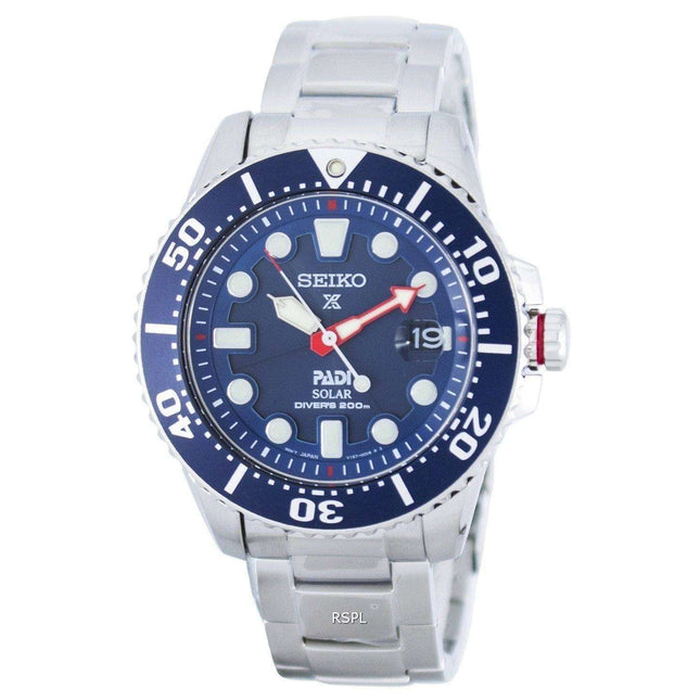 Refurbished Seiko Prospex PADI Special Edition Solar Diver's SNE435 SNE435P1 SNE435P 200M Men's Watch