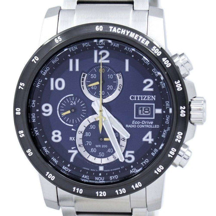Refurbished Citizen Eco-Drive Radio Controlled Chronograph AT8124-91L 200M Men's Watch