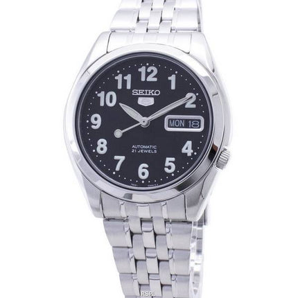 Refurbished Seiko 5 Stainless Steel Black Dial Automatic SNK381 SNK381K1 SNK381K Men's Watch