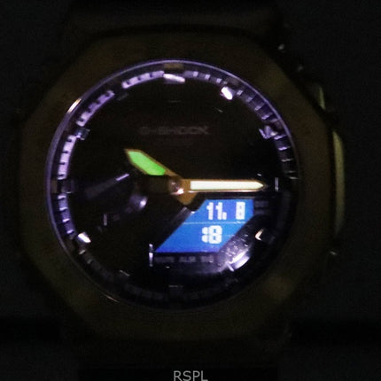 Refurbished Casio G-Shock Analog Digital Black Dial Quartz GM-2100G-1A9 200M Men's Watch