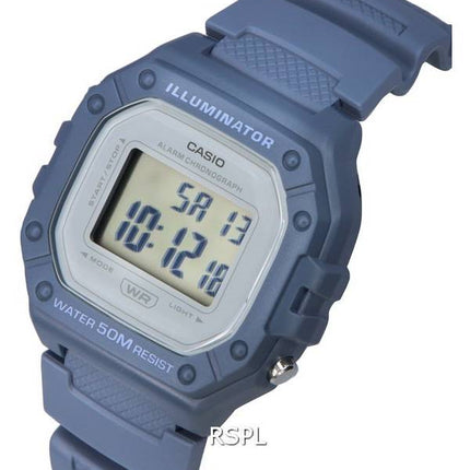 Casio Youth Digital Grey Dial Quartz W-218HC-2A W218HC-2 Unisex Watch