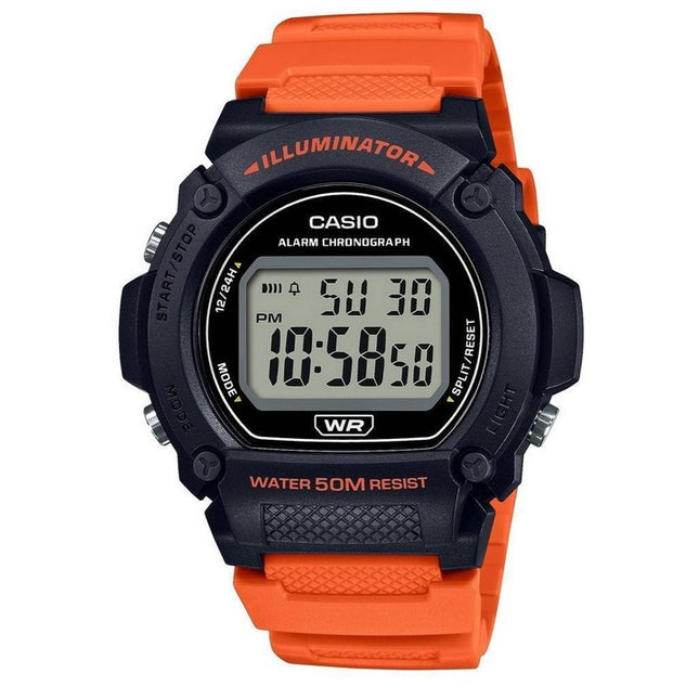 Casio Youth Digital Alarm Quartz W-219H-4AV W219H-4 Mens Watch