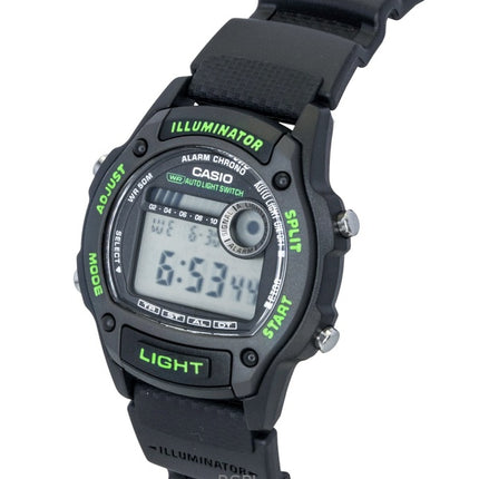 Casio Standard Digital Bio-Based Resin Strap Quartz W-220H-1A3V Unisex Watch
