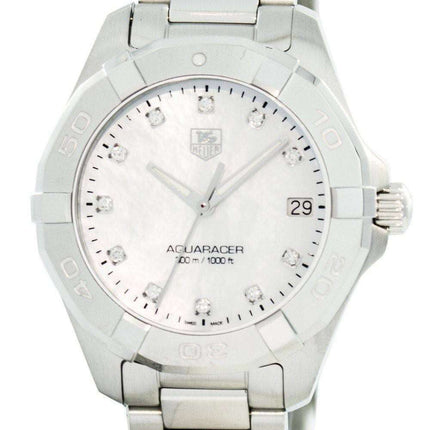 Tag Heuer Aquaracer Diamond Markers Quartz 300M WAY1313.BA0915 Women's Watch