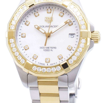Tag Heuer Aquaracer WBD1323.BB0320 Diamond Accents Quartz 300M Women's Watch