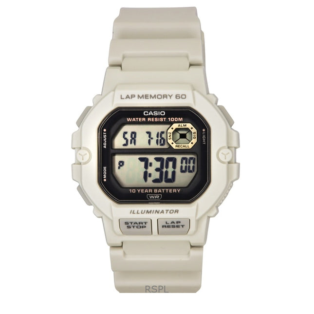 Casio Standard Digital Resin Strap Quartz WS-1400H-8AV 100M Men's Watch