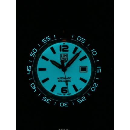 Luminox Pacific Diver Midnight Mariner Rubber Strap White Dial Automatic XS.3101.H 200M Men's Watch