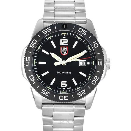 Luminox Pacific Diver Stainless Steel Black Dial Quartz XS.3122 200M Men's Watch
