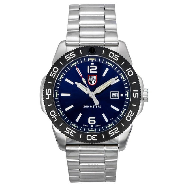 Luminox Pacific Diver Stainless Steel Blue Dial Quartz XS.3123 200M Men's Watch