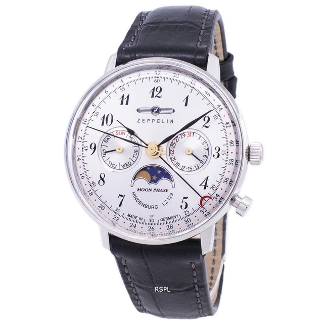 Zeppelin Series LZ 129 Hindenburg Germany Made 7037-1 70371 Men's Watch