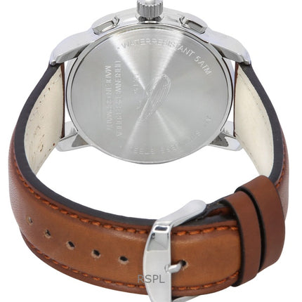 Zeppelin LZ126 Los Angeles Chronograph Leather Strap Green Dial Quartz 76144 Men's Watch