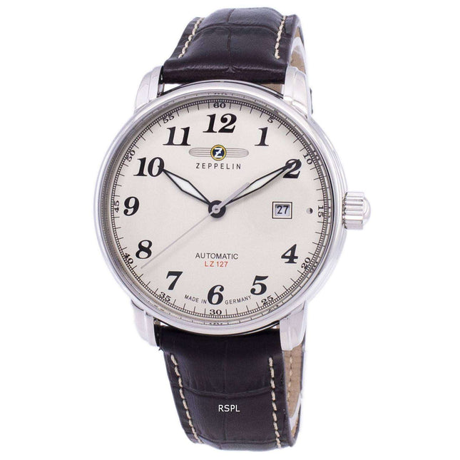 Zeppelin Series LZ127 Graf Germany Made 7656-5 76565 Men's Watch