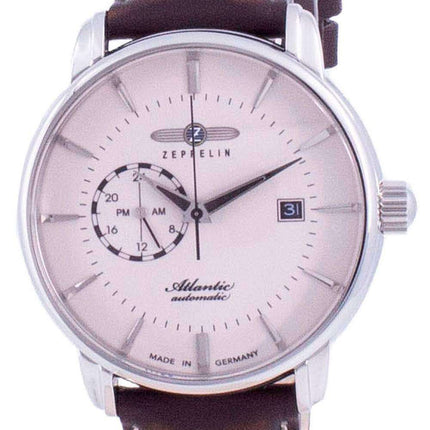 Zeppelin Atlantic Beige Dial Automatic 8470-5 84705 Men's Watch