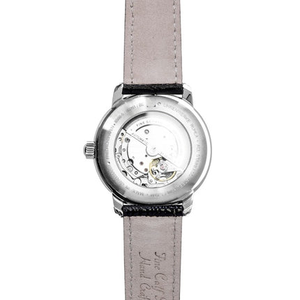 Zeppelin Friedrichshafen Leather Strap Champagne Dial Automatic 85685 Men's Watch