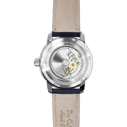 Zeppelin Mediterranee Leather Strap Blue Dial Automatic 96903 Men's Watch