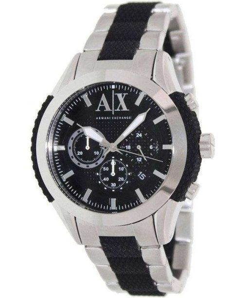 Armani Exchange Chronograph Black Dial AX1214 Mens Watch