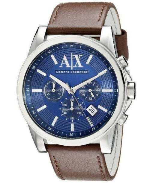Armani Exchange Quartz Chronograph Blue Dial AX2501 Mens Watch