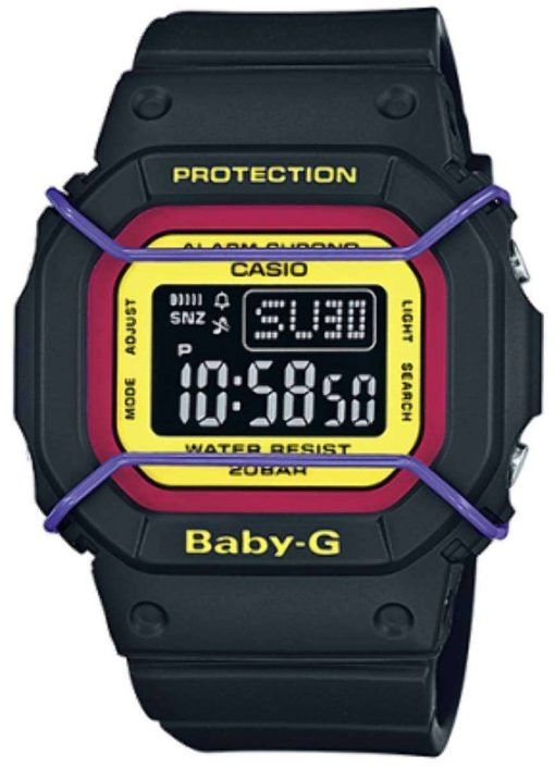 Casio Baby-G Digital World Time 200M BGD-501-1B Womens Watch