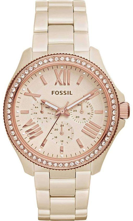 Fossil Cecile Multi-Function Crystallized Ceramic CE1092P Womens Watch