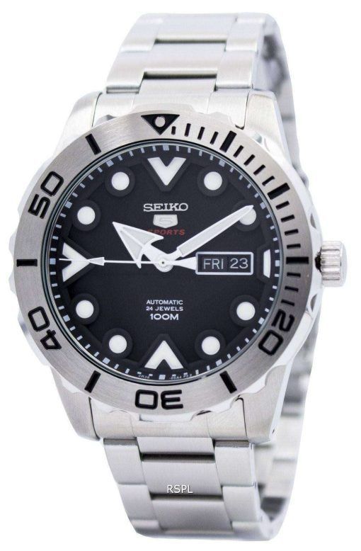 Seiko 5 Sports Automatic 24 Jewels SRPA03 SRPA03K1 SRPA03K Men's Watch