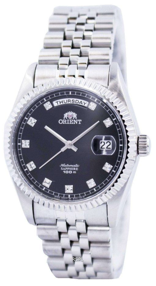 Orient Automatic Sapphire 100M Crystal Markers FEV0J003BY Mens Watch