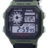 Casio World Time Alarm Digital AE-1200WHB-3BV Men's Watch