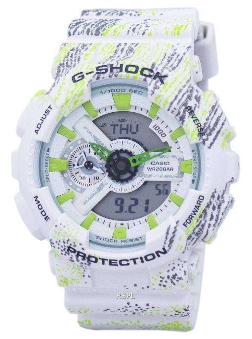 Casio G-Shock Sport Shock Resistant World Time Analog Digital GA-110TX-7A Men's Watch
