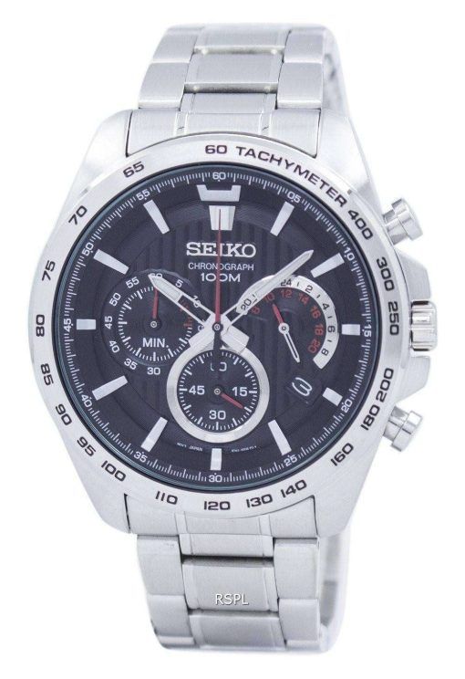 Seiko Sports Chronograph Quartz Tachymeter SSB299 SSB299P1 SSB299P Men's Watch