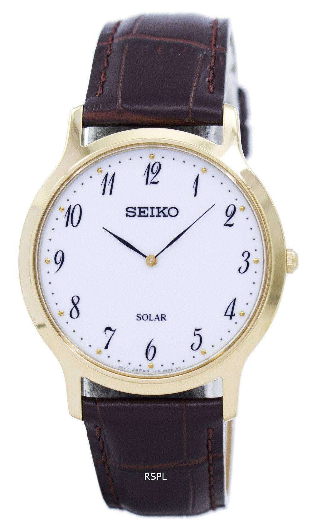 Seiko Solar SUP860 SUP860P1 SUP860P Men's Watch - CityWatches.ie