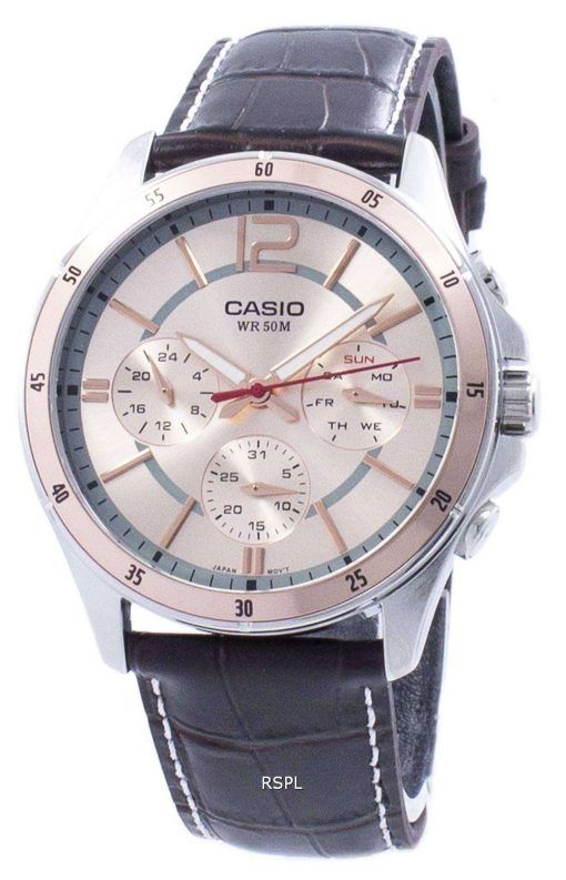 Casio Enticer Analog Quartz MTP-1374L-9AV MTP1374L-9AV Men's Watch