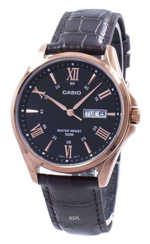 Casio Enticer Analog Quartz MTP-1384L-1AV MTP1384L-1AV Men's Watch