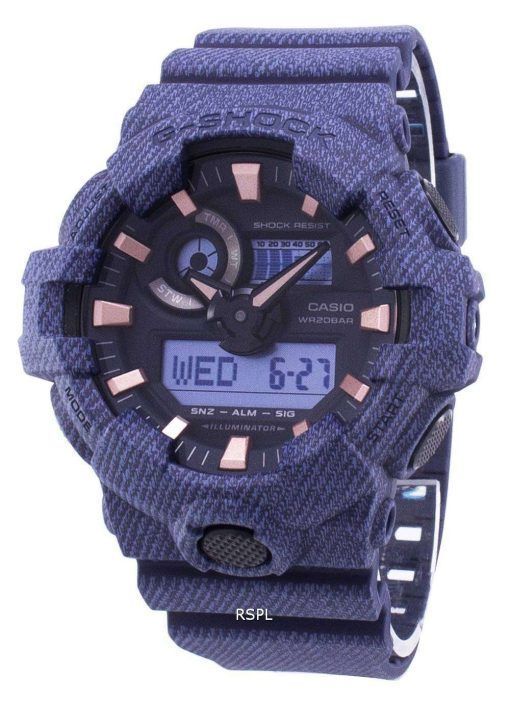 Casio G-Shock Illuminator Shock Resistant 200M GA-700DE-2A GA700DE-2A Men's Watch