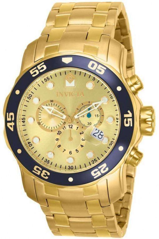 Invicta Pro Diver Chronograph Quartz 200M 80068 Men's Watch