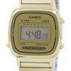 Casio Digital Stainless Steel Alarm Timer LA670WGA-9DF LA670WGA-9 Womens Watch