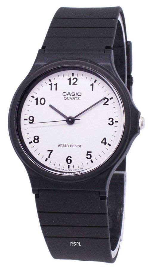 Casio Classic Analog Quartz White Dial MQ-24-7BLDF MQ-24-7BL Mens Watch