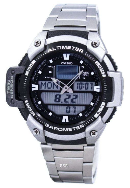 Casio Sports Altimeter Thermometer SGW-400HD-1BVDR SGW-400HD-1 SGW400HD Watch
